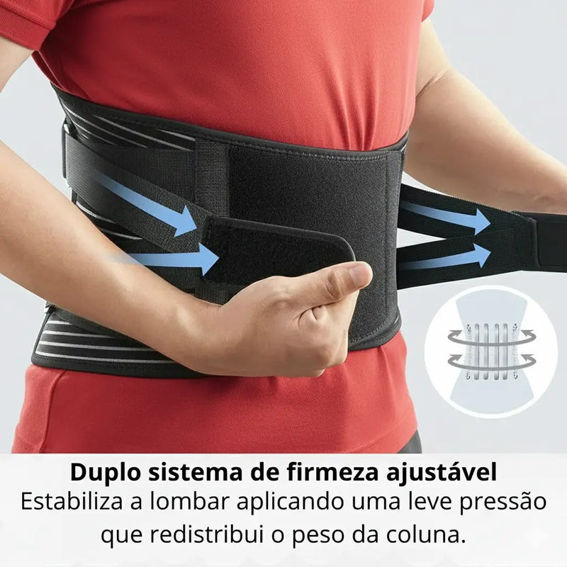 Cinta Lombar Ortopédica Feminina e Masculina - Alívio Imediato para a Lombar e Correção de Postura