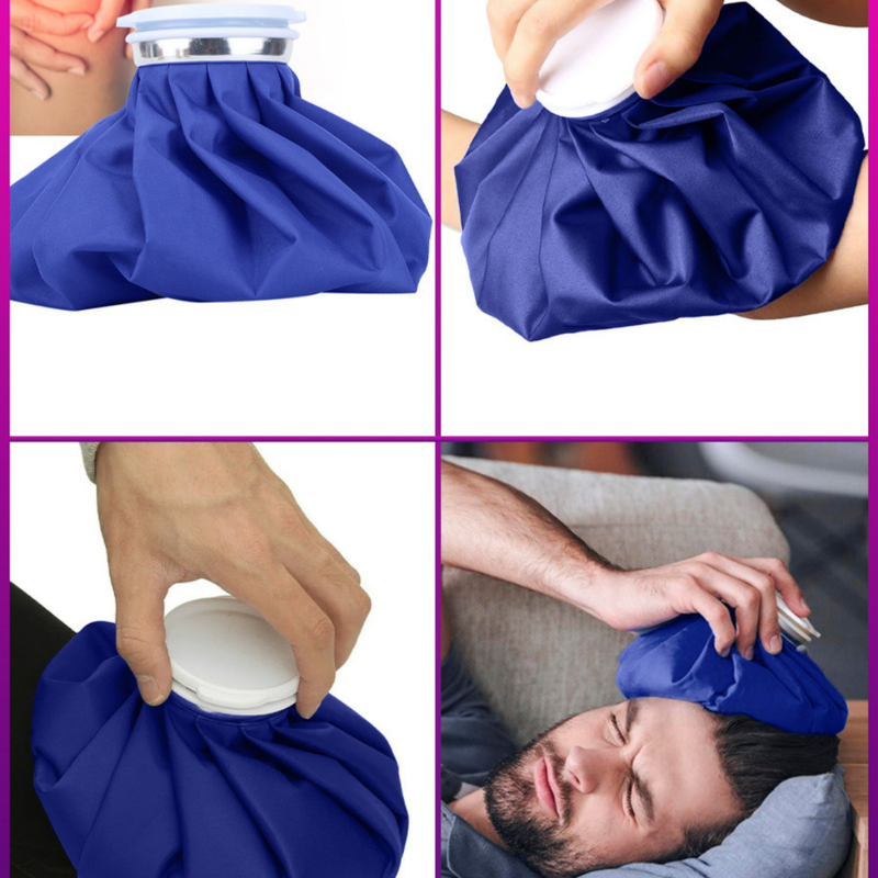 Bolsa Gelo Flexível Ortopédica Contusão Bag Térmica Compressa 21 cm Alivio Da Dor