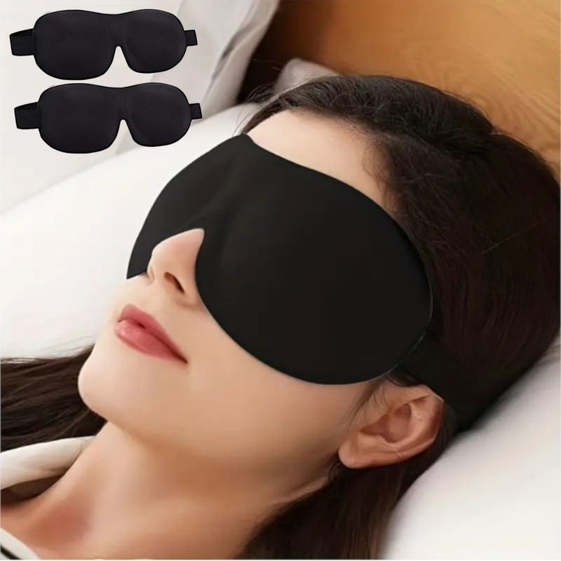 Mascara De Dormir 3D Tapa Olho Alcolchoada Blackout Super Confortavel Envio Imediato