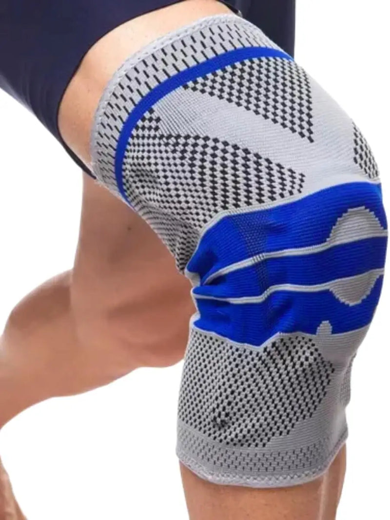 Kit 2 Joelheira Compressão Flexivel 3D Ortopedica Esportiva Anel e Haste - Alívio da Dor no Joelho