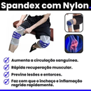 Joelheira Compressão Flexivel 3D Ortopedica Esportiva Anel e Haste Flexivel 3D Treino Alívio Dor Joelho